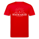 Waymaker Unisex Organic T-Shirt - red