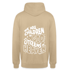 Children of God Unisex Hoodie - beige