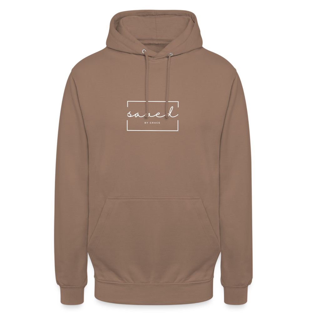 Saved by grace Unisex Hoodie - mocha