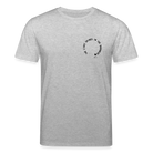 Shine Bright Unisex Organic T-Shirt - heather grey