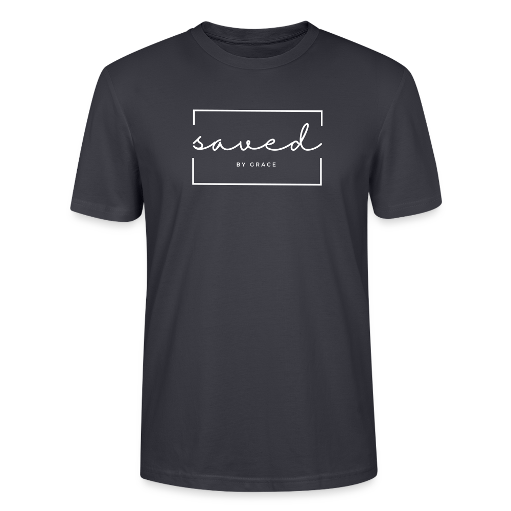 Saved by Grace Unisex T-Shirt - India Ink Grey