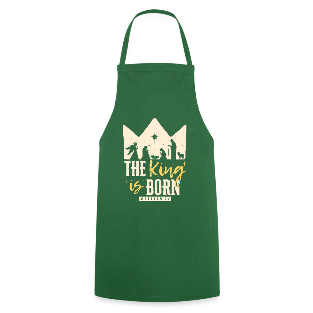 Christmas Cooking Apron - green
