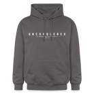 Unconquered Unisex Softstyle® Midweight Hoodie - dark grey