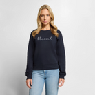 Blessed Women’s Premium Sweatshirt - navy