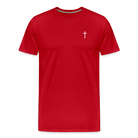 Cross Men’s Premium T-Shirt - red