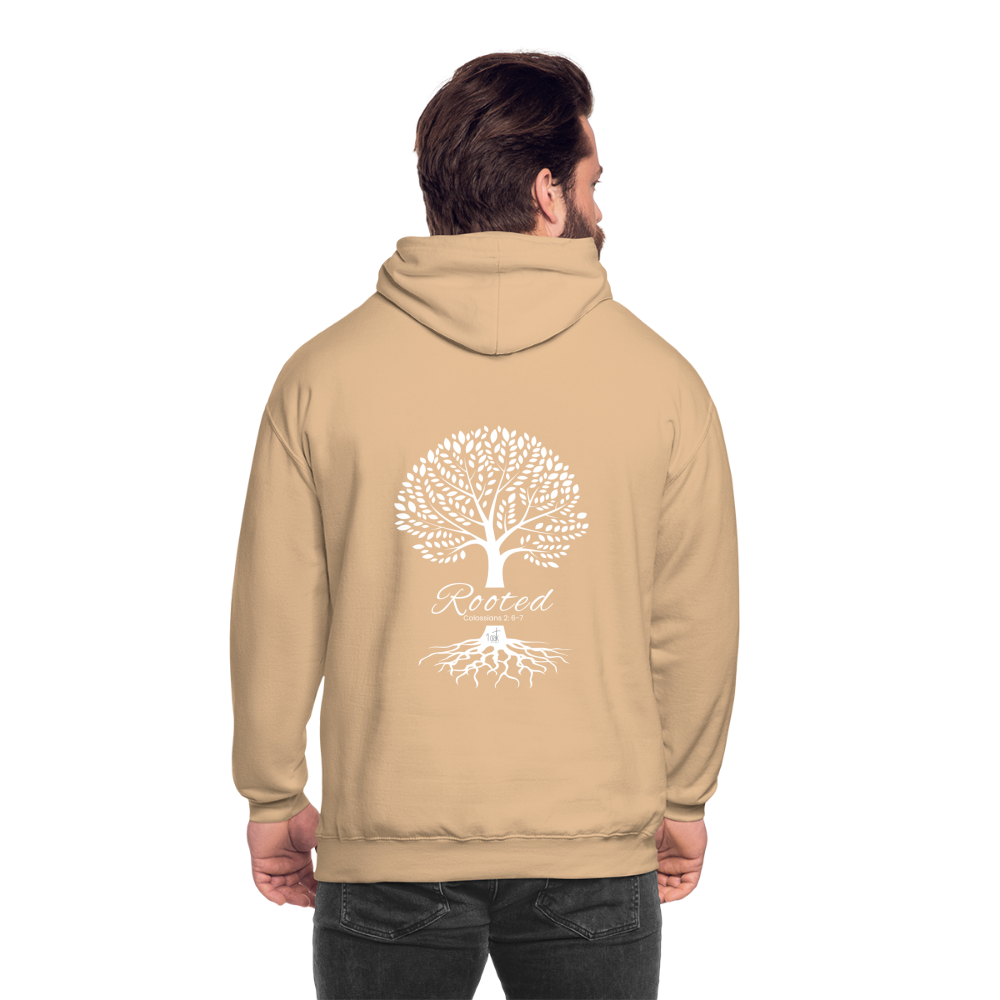 Rooted Unisex Hoodie - peach