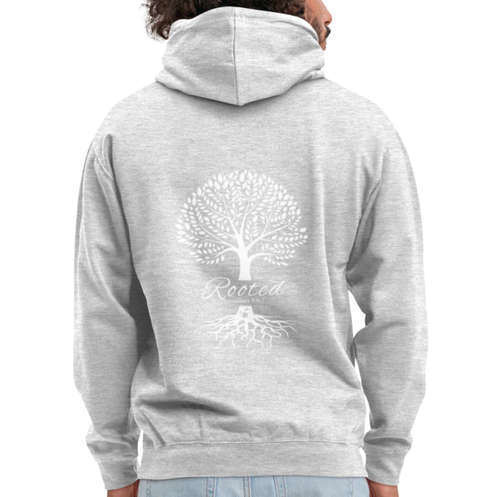 Rooted Unisex Hoodie - light heather grey