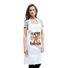 Christmas Cooking Apron - white