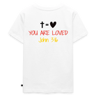 You are loved Kids' Premium T-Shirt (German Flag) - white