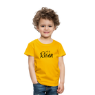 He is Risen Kids' Premium T-Shirt - sun yellow