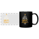 Christmas Panoramic Mug - black