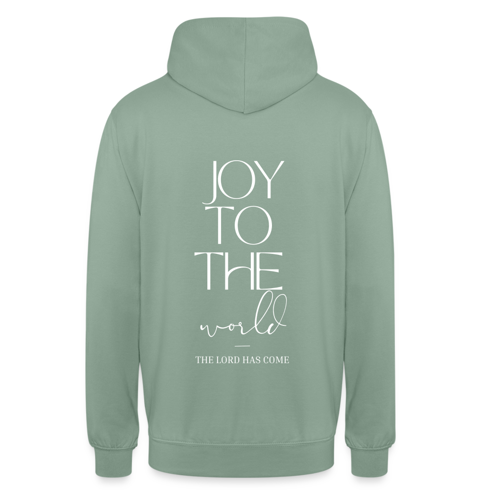 Joy to the world Unisex Hoodie - steel green