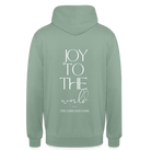 Joy to the world Unisex Hoodie - steel green