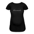 Blessed Women’s Pregnancy T-Shirt - black