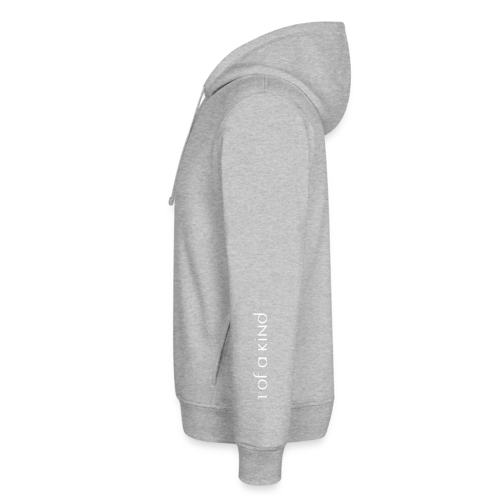 Cross / 1 of a kind Unisex Organic Hoodie - heather grey