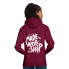 Made to Worship Unisex Hoodie - bordeaux