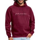 Forgiven Unisex Hoodie - bordeaux