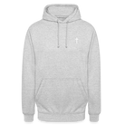 Cross Unisex Hoodie - light heather grey