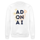 Adonai Unisex Organic Sweatshirt - white