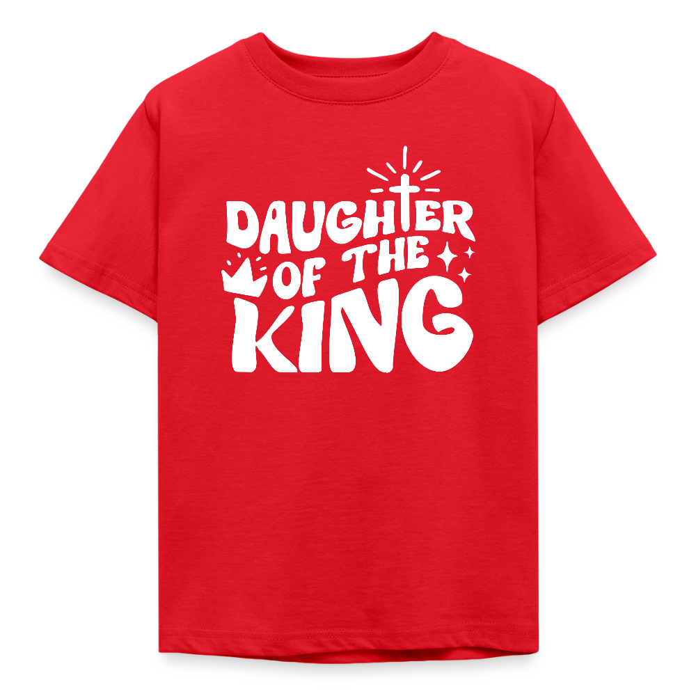 Daughter of the King Kids' T-Shirt - red