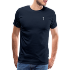 Cross Men’s Premium T-Shirt - navy