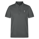 Cross Organic Unisex Polo Shirt - anthracite
