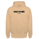 Unashamed unisex Hoodie - peach
