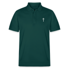 Cross Organic Unisex Polo Shirt 2.0 - glazed green