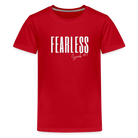 Fearless Teenager Premium T-Shirt - red