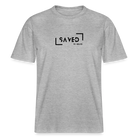 Saved Relaxed Fit Unisex Organic T-Shirt - heather grey