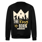 Christmas Unisex Organic Sweatshirt - black