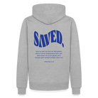 Saved Men’s Premium Hoodie - heather grey
