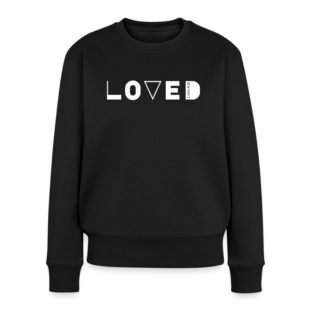 Loved Women’s Premium Sweatshirt - black