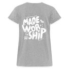 Made to Worship Women’s Oversize T-Shirt - heather grey