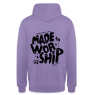 Made to Worship Unisex Hoodie - lavender