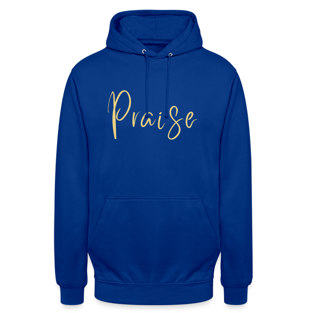 Praise Unisex Hoodie - bright royal