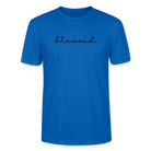 Blessed Unisex T-Shirt - peacock-blue