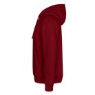 Cross Unisex Organic Hoodie - burgundy