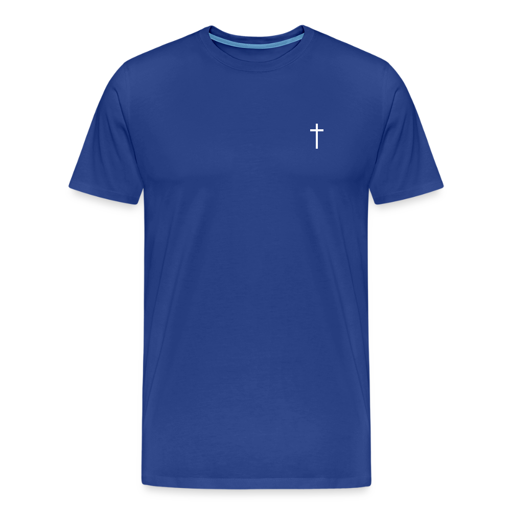 Cross Men’s Premium T-Shirt - royal blue