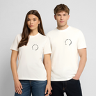 Shine Bright Unisex Organic T-Shirt - natural white