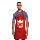Christmas Cooking Apron - red