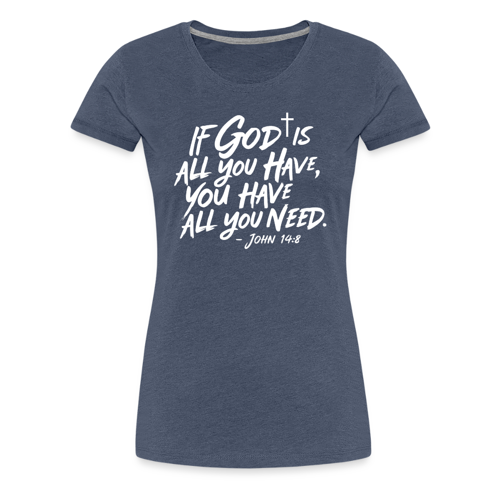 Chosen Women’s Premium T-Shirt - heather blue