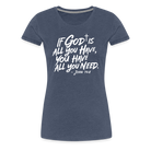 Chosen Women’s Premium T-Shirt - heather blue