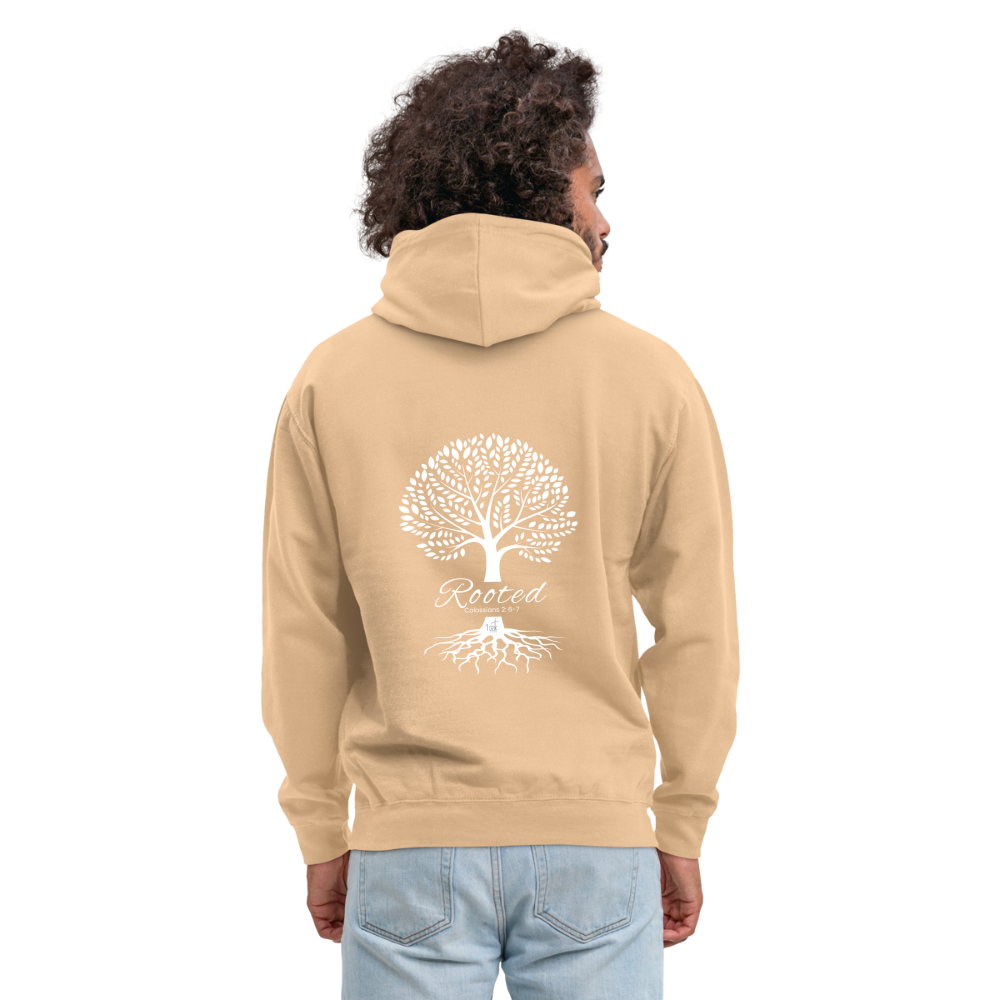 Rooted Unisex Hoodie - peach