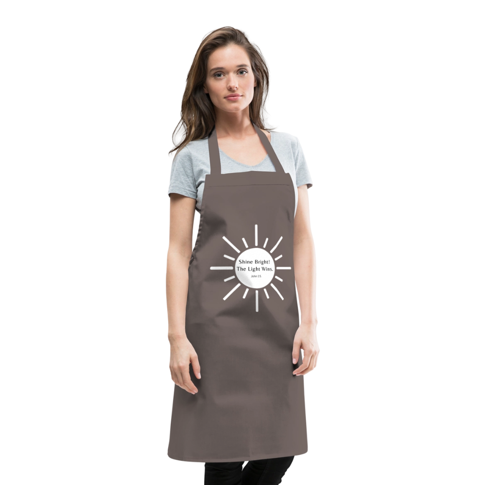 Shine Bright Cooking Apron - grey