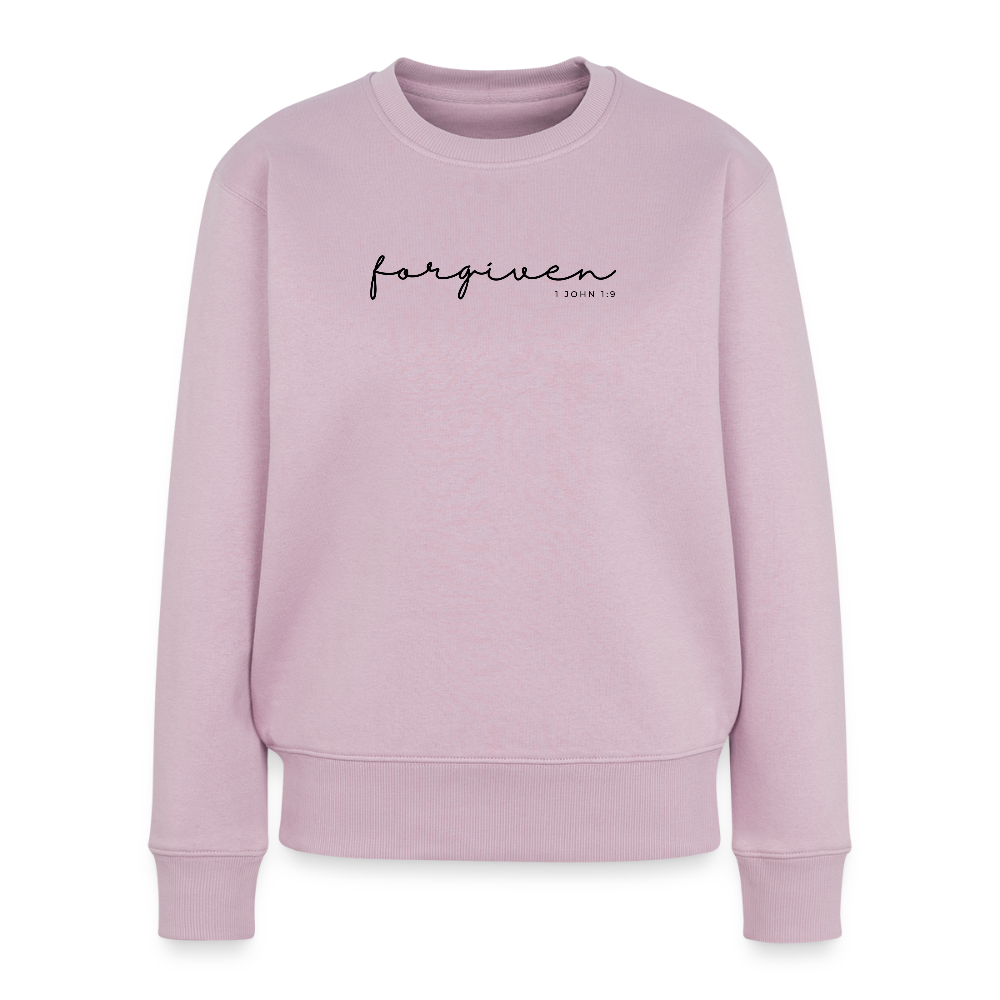 Forgiven Women’s Premium Sweatshirt - dusky pink