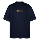 Yaweh Oversize Unisex Organic T-shirt - navy