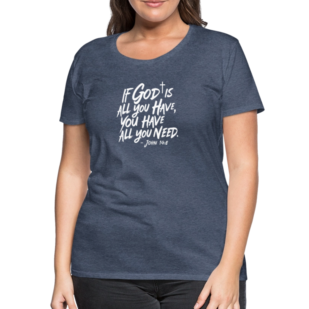 Chosen Women’s Premium T-Shirt - heather blue