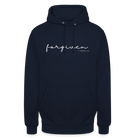 Forgiven Unisex Hoodie - navy