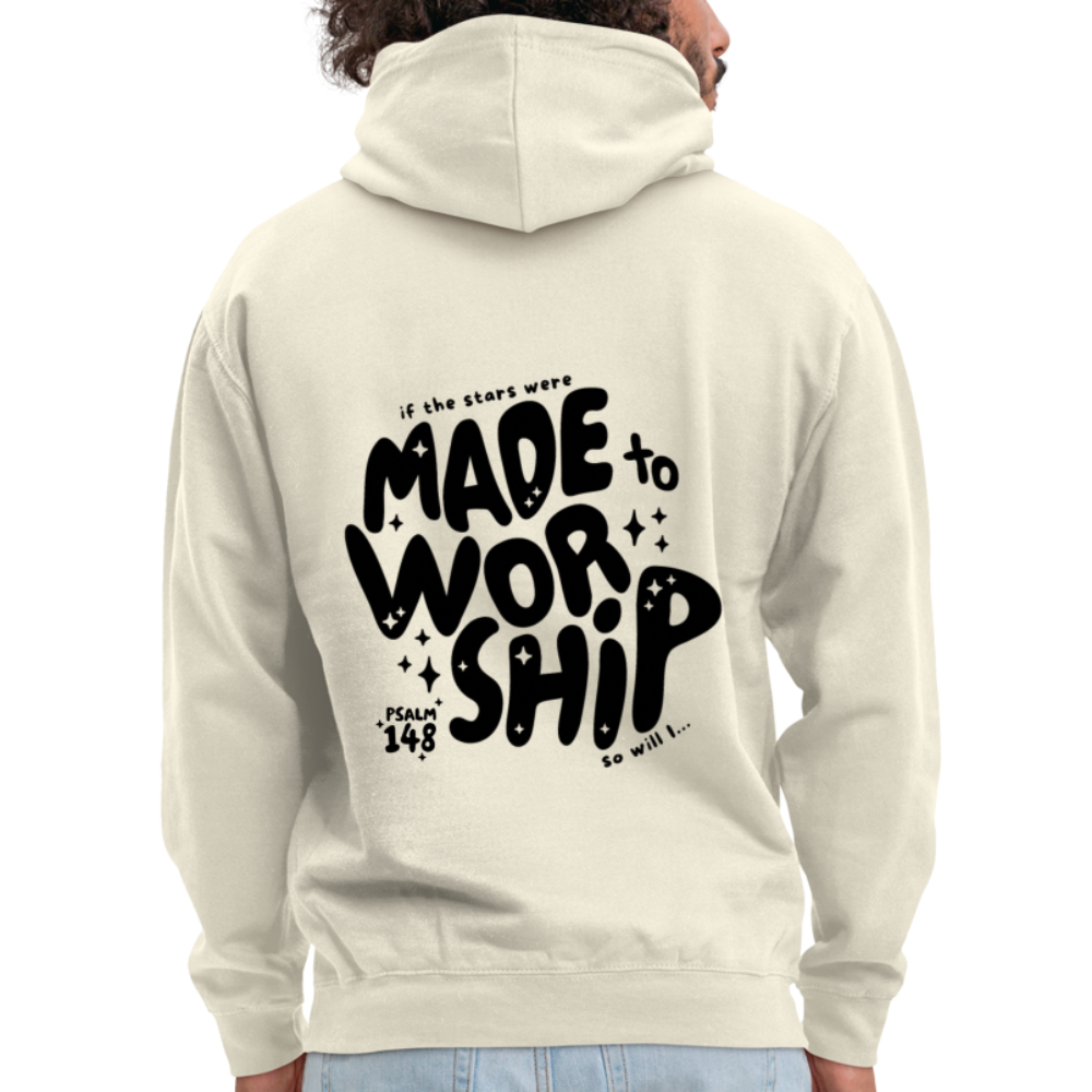 Made to Worship Unisex Hoodie - vanilla